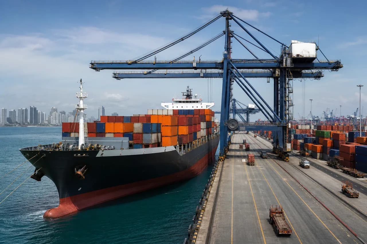 Sea freight freight operations