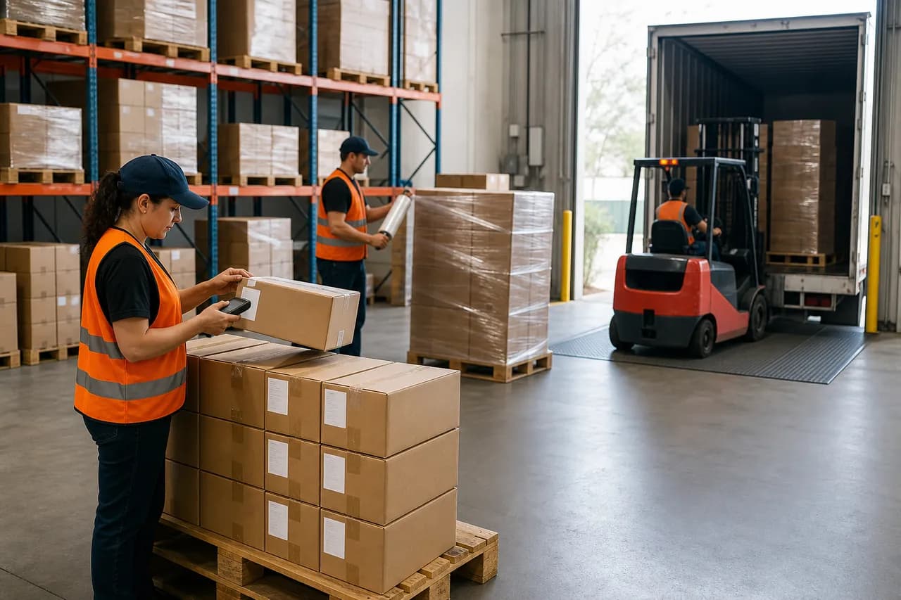 Amazon FBA freight workflow