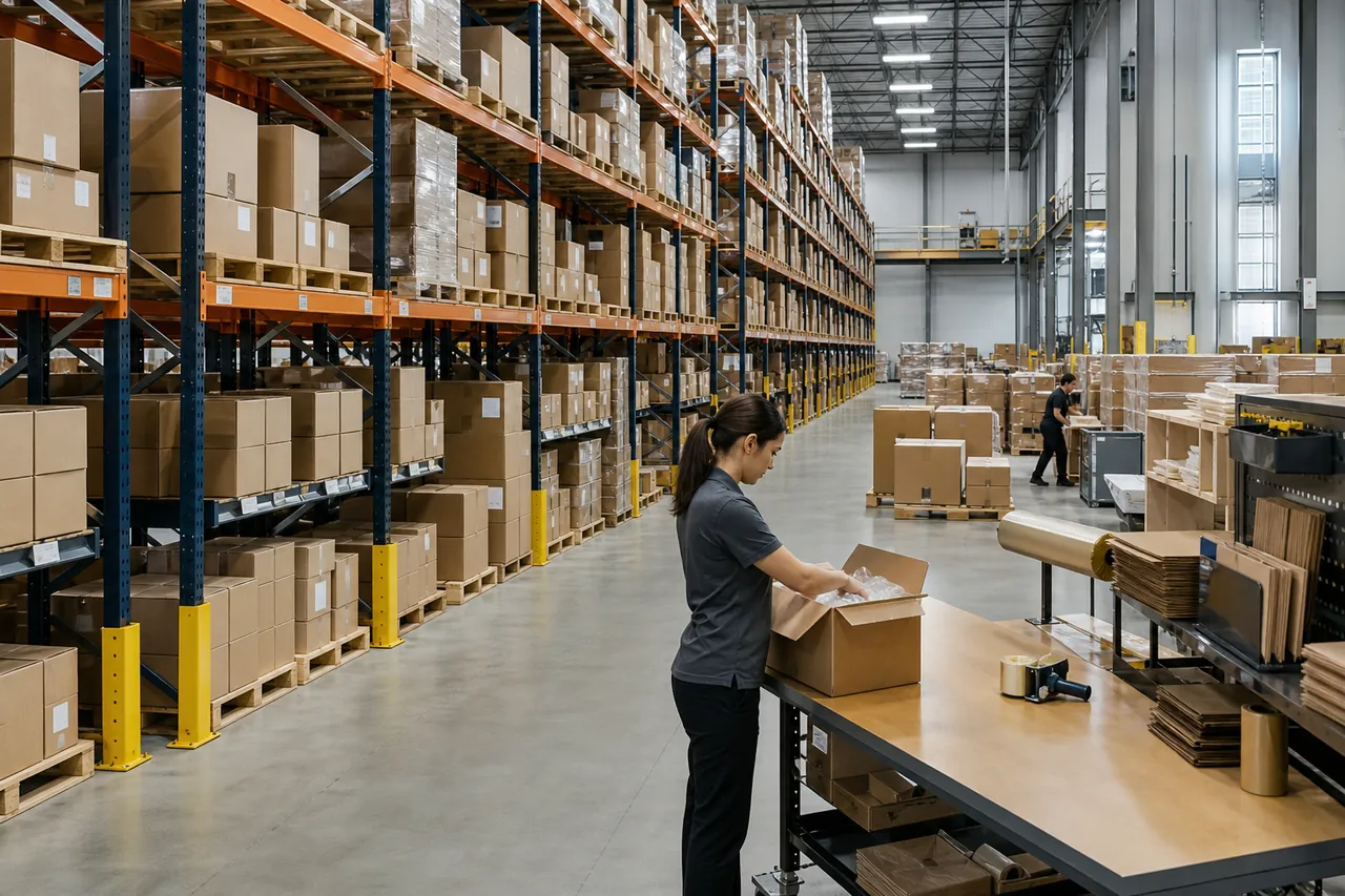 Warehousing freight operations